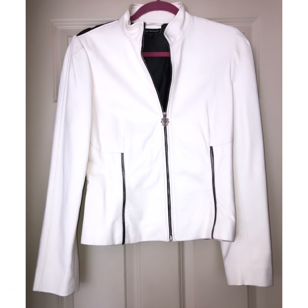 Royal Underground Leather and Silk Jacket